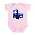 thumbnail image 1 of CafePress - My Grandpa Rocks Infant Bodysuit - Baby Light Bodysuit, Size Newborn - 24 Months, 1 of 4