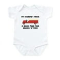 thumbnail image 1 of CafePress - My Grandpas Truck Is Bigger Than Your Grandpas Tru - Baby Light Bodysuit, Size Newborn - 24 Months, 1 of 4