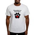 thumbnail image 1 of CafePress - My Grandson Is A Basset Hound T Shirt - Men's Classic Graphic T-Shirt, 1 of 4