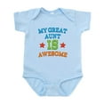 thumbnail image 1 of CafePress - My Great Aunt Is Awesome Infant Bodysuit - Baby Light Bodysuit, Size Newborn - 24 Months, 1 of 4