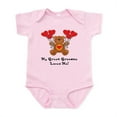 thumbnail image 1 of CafePress - My Great Grandma Loves Me! Infant Bodysuit - Baby Light Bodysuit, Size Newborn - 24 Months, 1 of 4