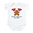 thumbnail image 1 of CafePress - My Great Grandma Loves Me! Infant Bodysuit - Baby Light Bodysuit, Size Newborn - 24 Months, 1 of 4