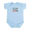thumbnail image 1 of CafePress - My Great Grandpa Loves Me Baby Onesie - Baby Light Bodysuit, Size Newborn - 24 Months, 1 of 4