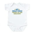 thumbnail image 1 of CafePress - My Great Uncle Infant Bodysuit - Baby Light Bodysuit, Size Newborn - 24 Months, 1 of 4