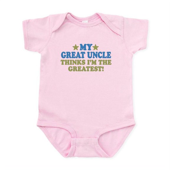 CafePress - My Great Uncle Infant Bodysuit - Baby Light Bodysuit, Size Newborn - 24 Months