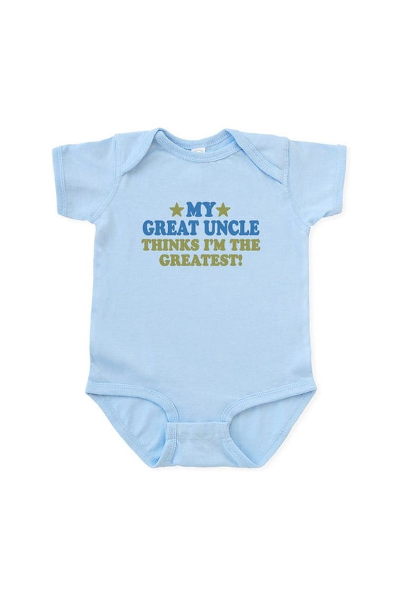- My Great Uncle Infant Bodysuit - Baby Light Bodysuit, Size Newborn - 24 Months