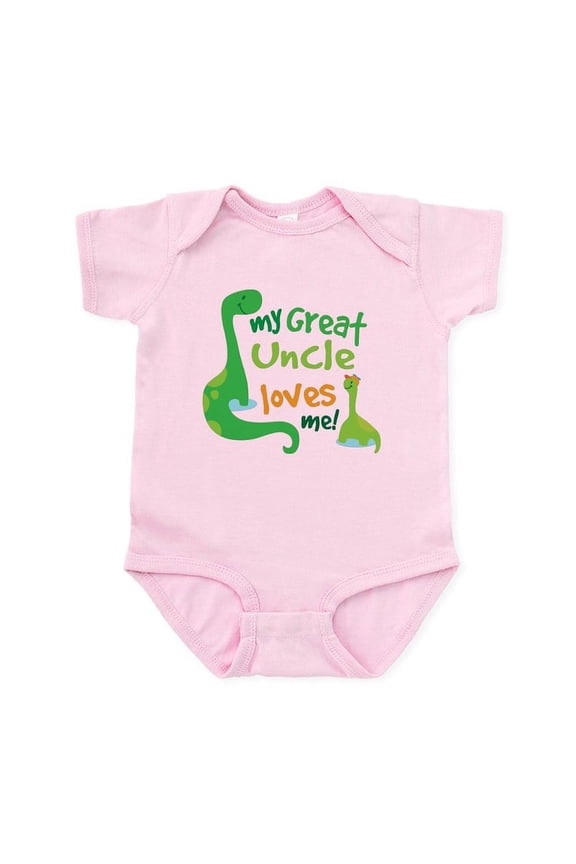 - My Great Uncle Loves Me Infant Bodysuit - Baby Light Bodysuit, Size Newborn - 24 Months