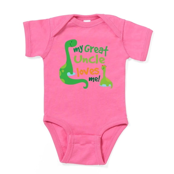CafePress - My Great Uncle Loves Me Infant Bodysuit - Cute Infant Bodysuit Baby Romper - Size Newborn - 24 Months