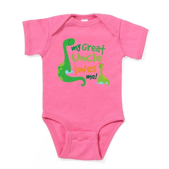 CafePress - My Great Uncle Loves Me Infant Bodysuit - Cute Infant Bodysuit Baby Romper - Size Newborn - 24 Months