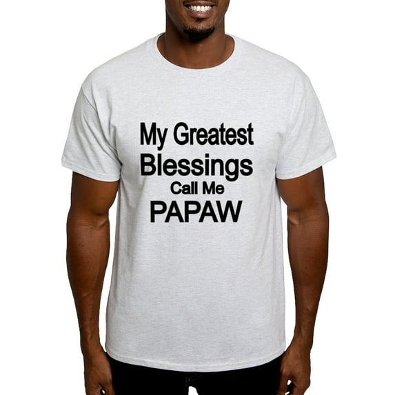 CafePress - My Greatest Blessings Call Me PAPAW T Shirt - Men's Classic Graphic T-Shirt