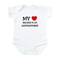 thumbnail image 1 of CafePress - My Heart Belongs To An ACUPUNCTURIST Infant Bodysu - Baby Light Bodysuit, Size Newborn - 24 Months, 1 of 4