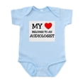 thumbnail image 1 of CafePress - My Heart Belongs To An AUDIOLOGIST Infant Bodysuit - Baby Light Bodysuit, Size Newborn - 24 Months, 1 of 4