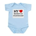 thumbnail image 1 of CafePress - My Heart Belongs To An OTOLARYNGOLOGIST Infant Bod - Baby Light Bodysuit, Size Newborn - 24 Months, 1 of 4