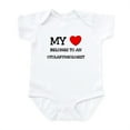 thumbnail image 1 of CafePress - My Heart Belongs To An OTOLARYNGOLOGIST Infant Bod - Baby Light Bodysuit, Size Newborn - 24 Months, 1 of 4