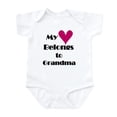 thumbnail image 1 of CafePress - My Heart Belongs To Grandma Infant Bodysuit - Baby Light Bodysuit, Size Newborn - 24 Months, 1 of 4