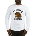 thumbnail image 1 of CafePress - My Hobby Is Sleeping Chill Gri Long Sleeve T Shirt - Unisex Cotton Long Sleeve T-Shirt, 1 of 4