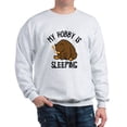 thumbnail image 1 of CafePress - My Hobby Is Sleeping Chill Grizzly Bear - Crew Neck Sweatshirt, 1 of 4
