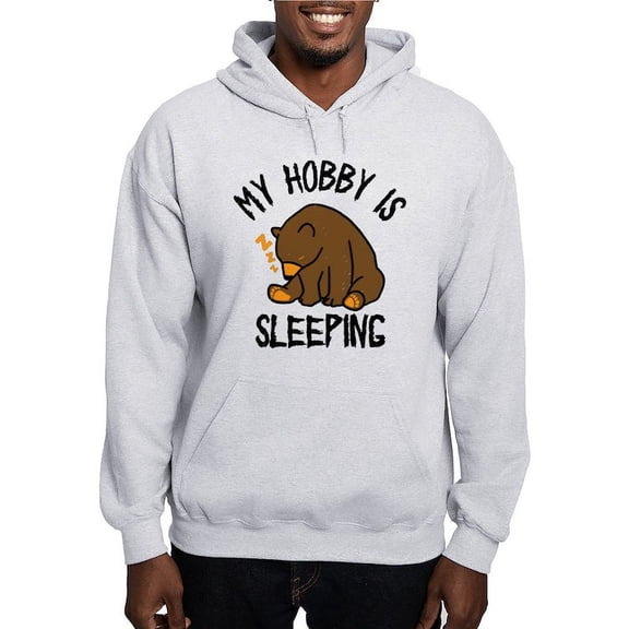 CafePress - My Hobby Is Sleeping Chill Grizzly Bear - Pullover Hoodie, Hooded Sweatshirt