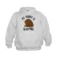 thumbnail image 1 of CafePress - My Hobby Is Sleeping Chill Grizzly Bear Sweatshirt - Kids Hooded Sweatshirt, Classic Hoodie, 1 of 4