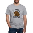 thumbnail image 1 of CafePress - My Hobby Is Sleeping Chill Grizzly Bear T Shirt - Fitted T-Shirt, Vintage Fit Soft Cotton Tee, 1 of 4
