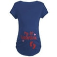 thumbnail image 1 of CafePress - My Lil' Valentine Maternity Dark T Shirt - Maternity Dark T-Shirt, 1 of 3