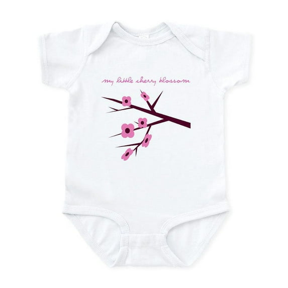 CafePress - My Little Cherry Blossom Infant Bodysuit - Baby Light Bodysuit, Size Newborn - 24 Months