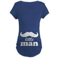 thumbnail image 1 of CafePress - My Little Man Maternity T Shirt - Maternity Dark T-Shirt, 1 of 3