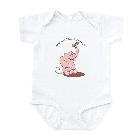 CafePress - My Little Peanut Infant Bodysuit - Baby Light Bodysuit, Size Newborn - 24 Months