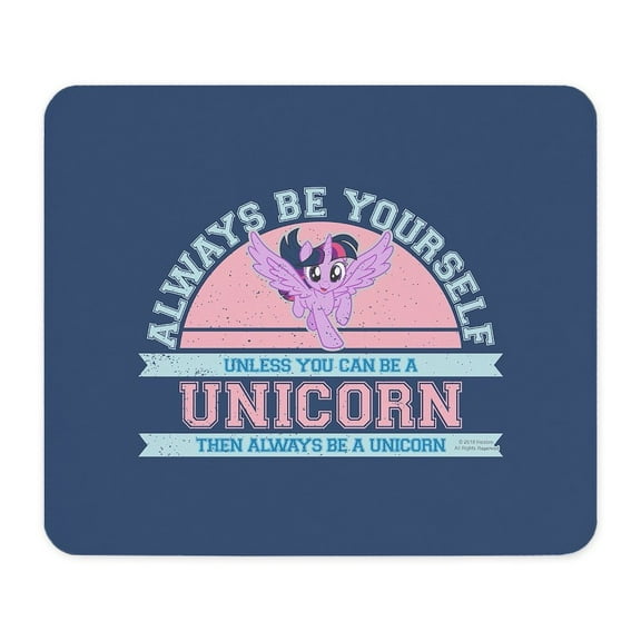 CafePress - My Little Pony Always Be Yourself Unicor Mousepad - Non-slip Rubber Mousepad, Gaming Mouse Pad