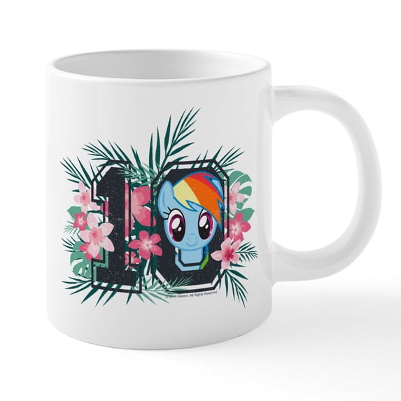 CafePress - My Little Pony Athletic - 20 Oz White Ceramic Mega Mug