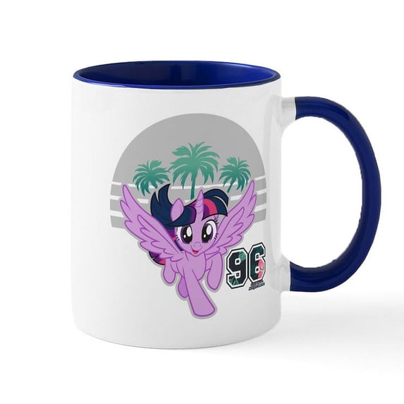 CafePress - My Little Pony Athletic Mugs - 11 oz Ceramic Mug - Novelty Coffee Tea Cup