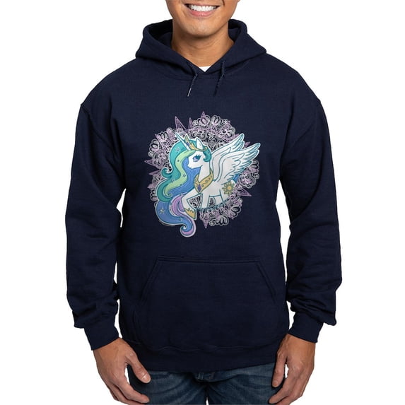 CafePress - My Little Pony Celestia Hoodie (Dark) - Pullover Hoodie, Classic, Comfortable Hooded Sweatshirt