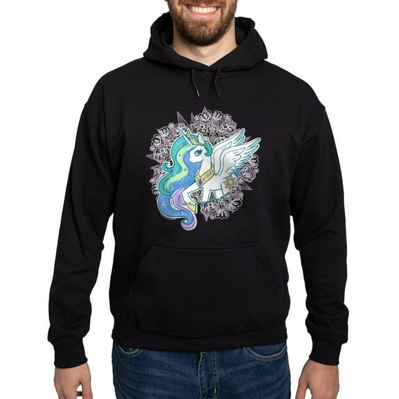 CafePress - My Little Pony Celestia Hoodie (Dark) - Pullover Hoodie, Classic, Comfortable Hooded Sweatshirt