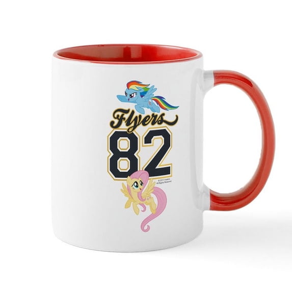 CafePress - My Little Pony Flyers - 11 oz Ceramic Mug - Novelty Coffee Tea Cup