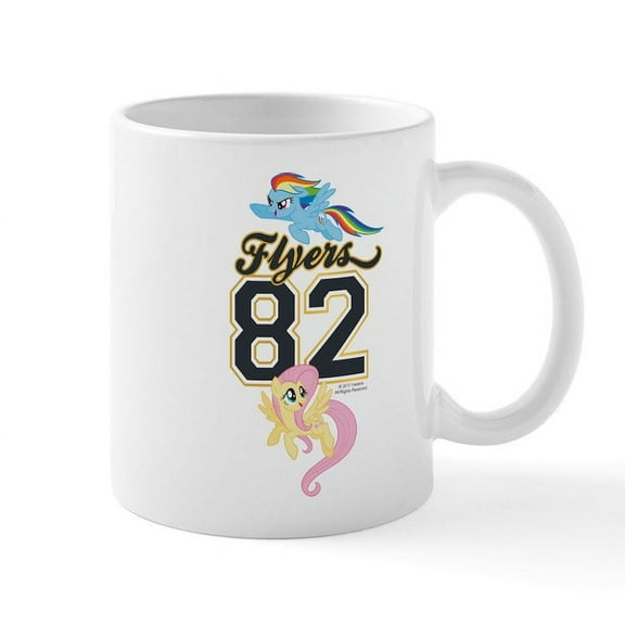 CafePress - My Little Pony Flyers - 11 oz Ceramic Mug - Novelty Coffee Tea Cup