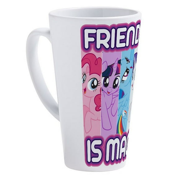 CafePress - My Little Pony Friendship Is Magic - 17 Oz White Ceramic Latte Mug