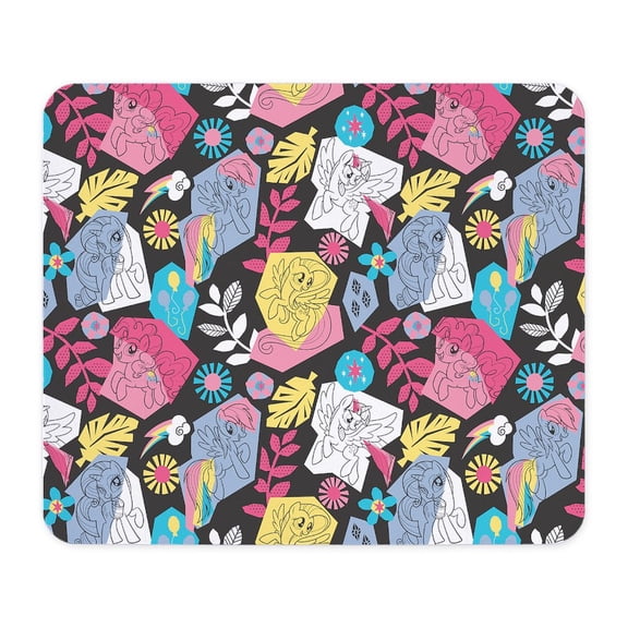 CafePress - My Little Pony Pattern Mousepad - Non-slip Rubber Mousepad, Gaming Mouse Pad