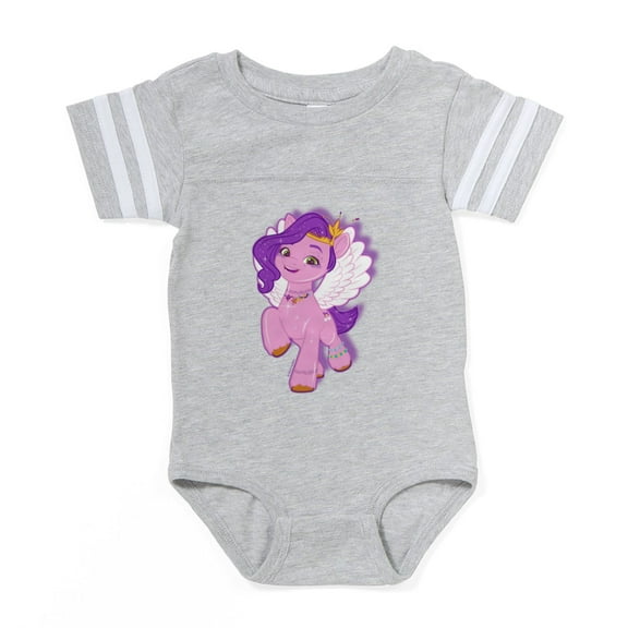 CafePress - My Little Pony Pipp Trotting - Cute Infant Baby Football Bodysuit
