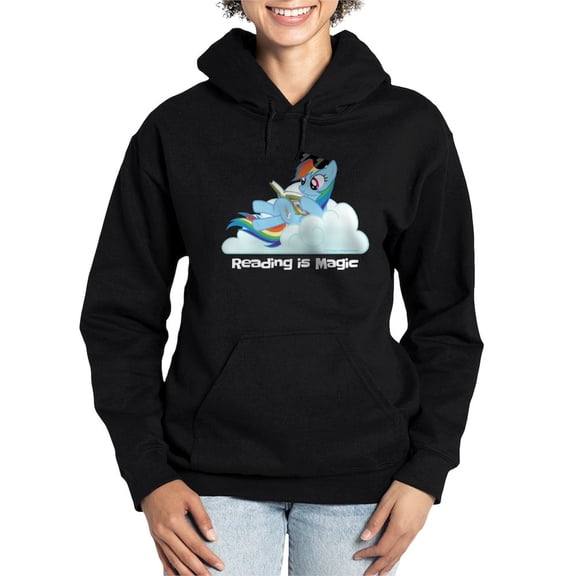 CafePress - My Little Pony Reading I - Pullover Hoodie, Classic & Comfortable Hooded Sweatshirt