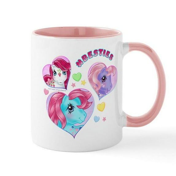 CafePress - My Little Pony Retro Hashtag Bes - 11 oz Ceramic Mug - Novelty Coffee Tea Cup