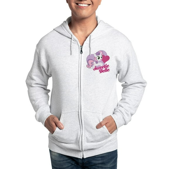 CafePress - My Little Pony Sweetie Belle Zip Hoodie - Zip Hoodie, Classic Hooded Sweatshirt with Metal Zipper