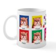 thumbnail image 1 of CafePress - My Many Moods Mug - 11 oz Ceramic Mug - Novelty Coffee Tea Cup, 1 of 6