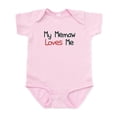 thumbnail image 1 of CafePress - My Memaw Loves Me Infant Bodysuit - Baby Light Bodysuit, Size Newborn - 24 Months, 1 of 4