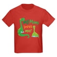 thumbnail image 1 of CafePress - My Mimi Loves Me Dinosaur T Shirt - Dark T-Shirt Kids XS-XL, 1 of 4