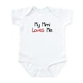 thumbnail image 1 of CafePress - My Mimi Loves Me Infant Bodysuit - Baby Light Bodysuit, Size Newborn - 24 Months, 1 of 4