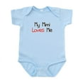thumbnail image 1 of CafePress - My Mimi Loves Me Infant Bodysuit - Baby Light Bodysuit, Size Newborn - 24 Months, 1 of 4