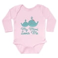 thumbnail image 1 of CafePress - My Mimi Loves Me Long Sleeve Infant Bodysuit - Long Sleeve Cotton Baby Bodysuit, 1 of 4