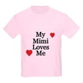 thumbnail image 1 of CafePress - My Mimi Loves Me T Shirt - Light T-Shirt Kids XS-XL, 1 of 4