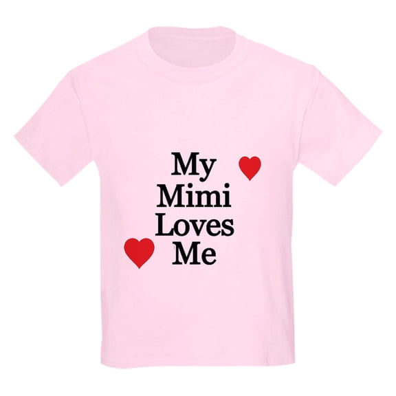 CafePress - My Mimi Loves Me T Shirt - Light T-Shirt Kids XS-XL
