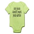 thumbnail image 1 of CafePress - My Mom Doesn't Want Your Advice Infant Bodysuit - Baby Light Bodysuit, 1 of 1